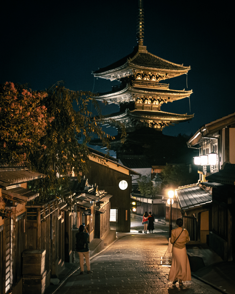 京都の夜