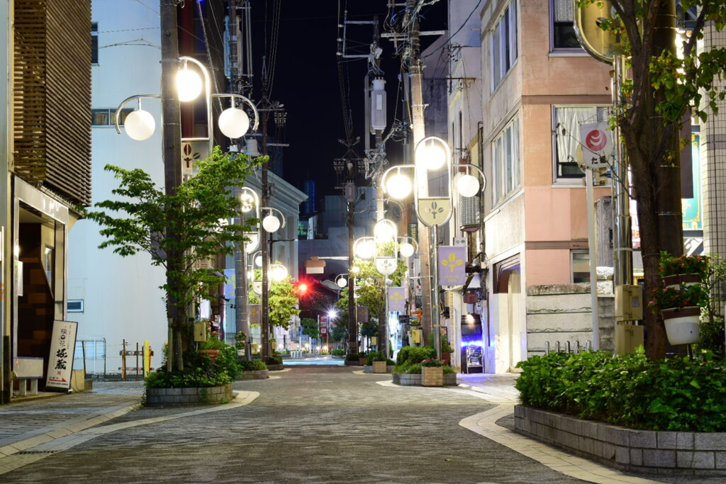 人がいない一瞬