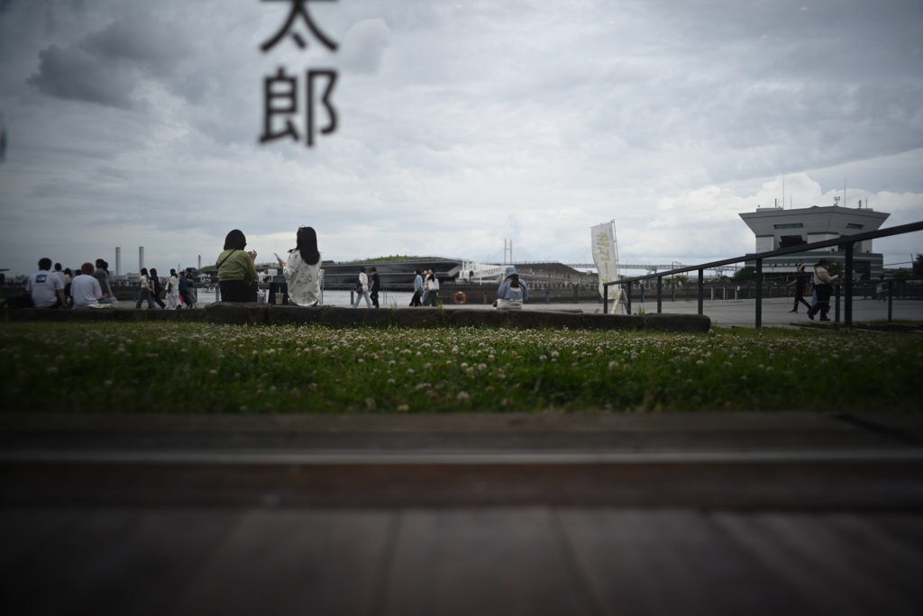 海の見える公園