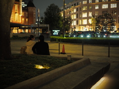 東京駅での風景 3