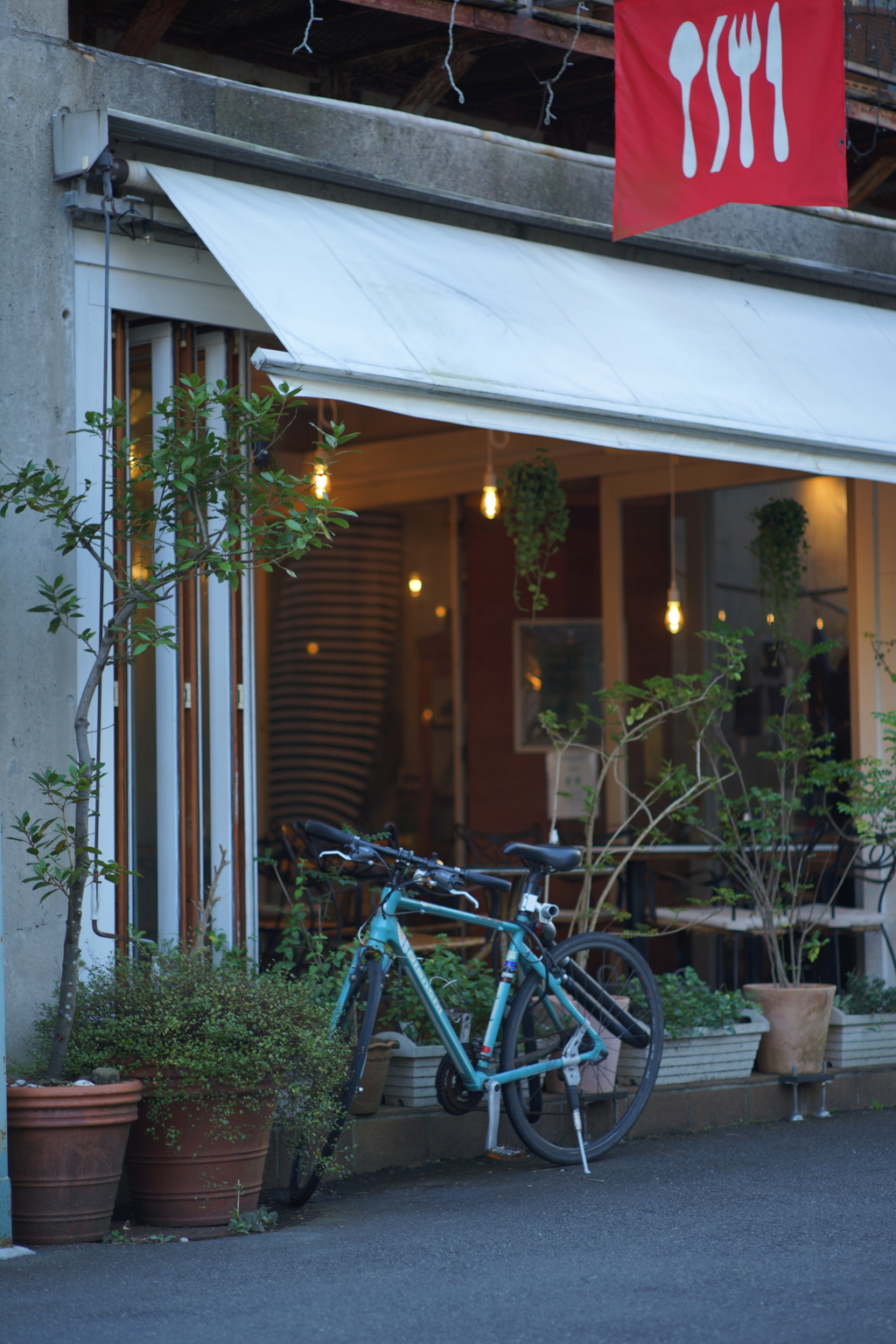 自転車のある風景 8