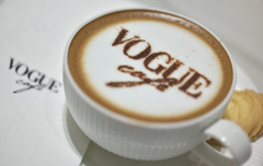 VOGUE cafe #2  -a cup of cappuccino-