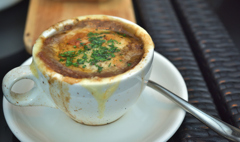 Oyster Show -Onion Soup-