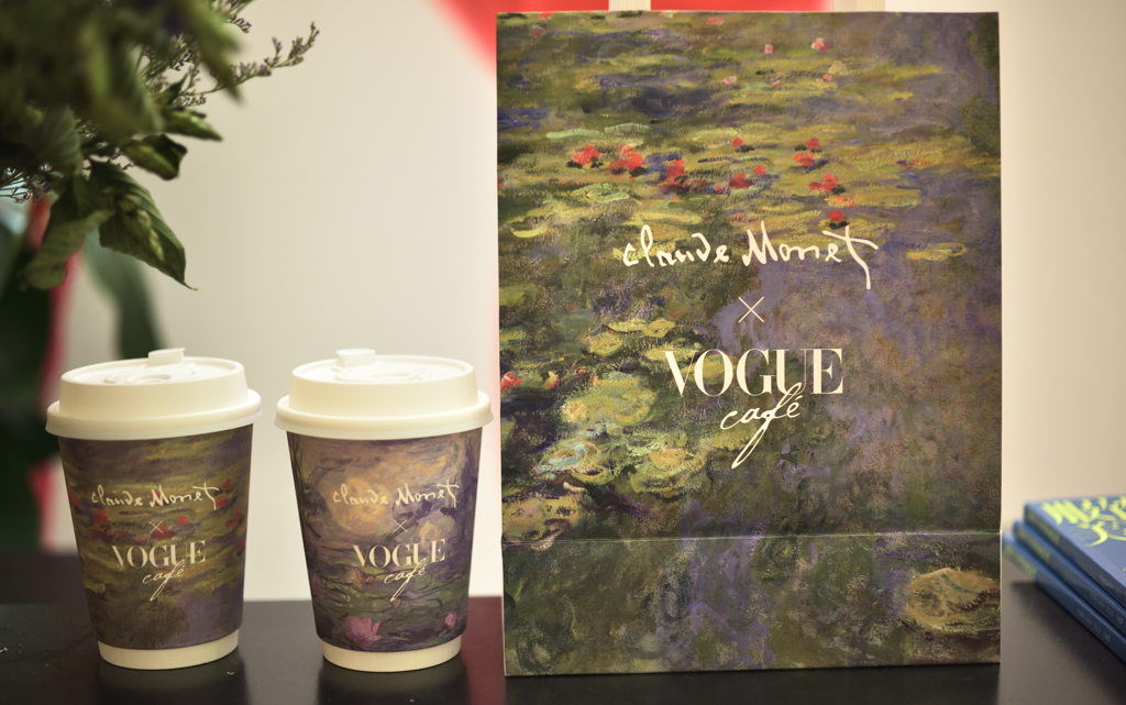 VOGUE cafe #5  -x Claude Monet-