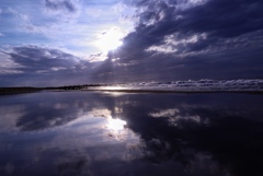 今日の空