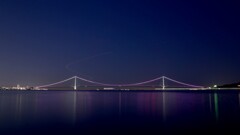 紫水晶の輝き～明石海峡大橋2022