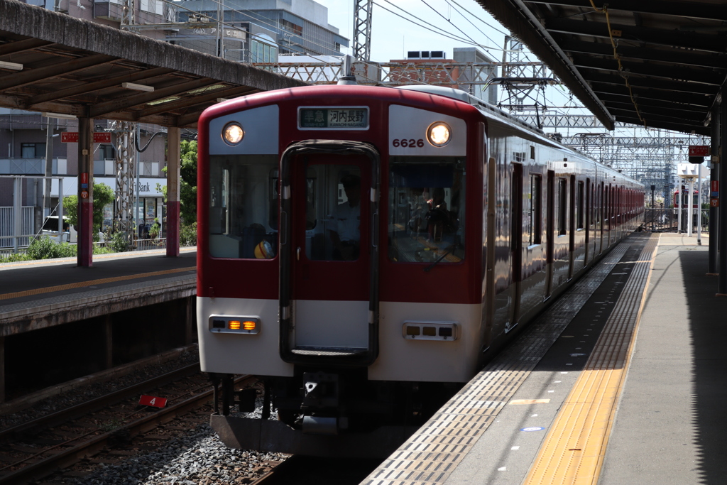 藤井寺駅にて