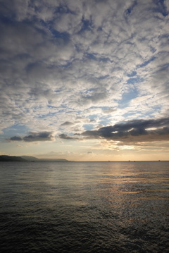 明石の夕暮れ