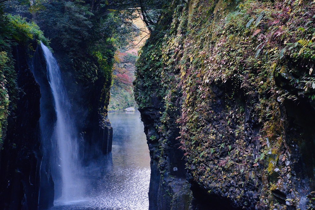 念願の高千穂峡③