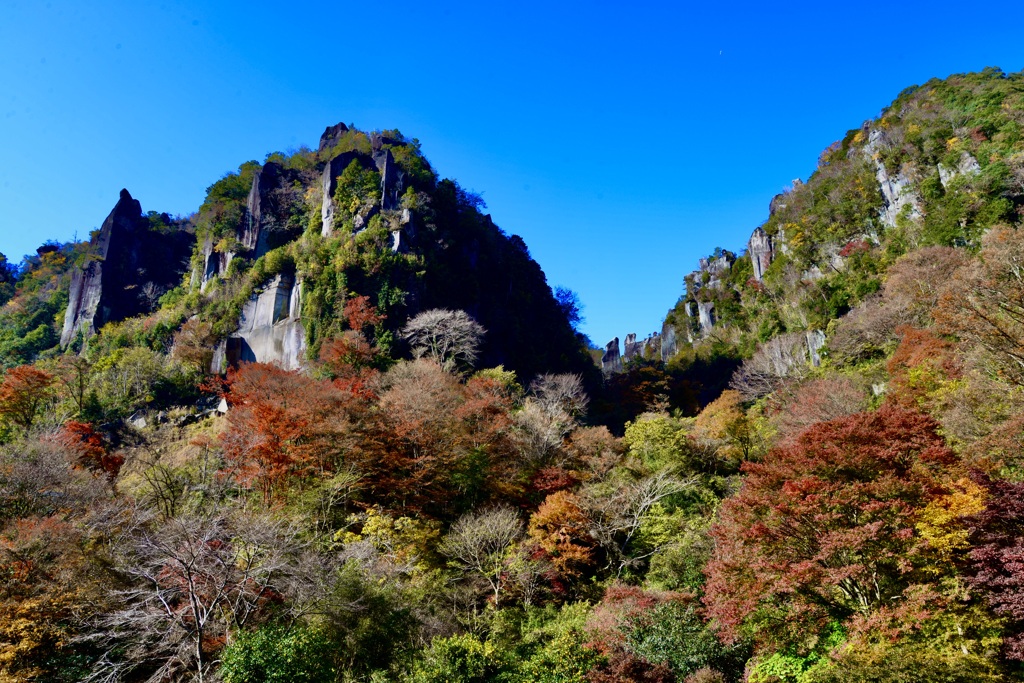 深耶馬溪の秋①