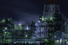 Factory night view2