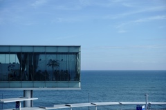 海の見えるカフェ
