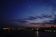 昼と夜の合間に