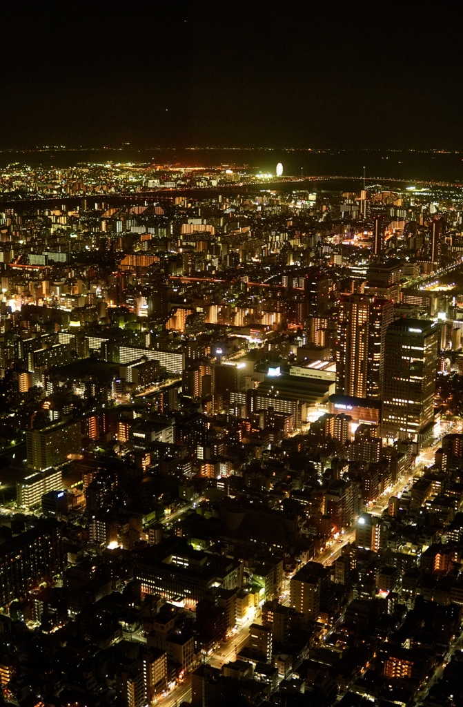 スカイツリーからの夜景