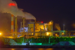 工場夜景