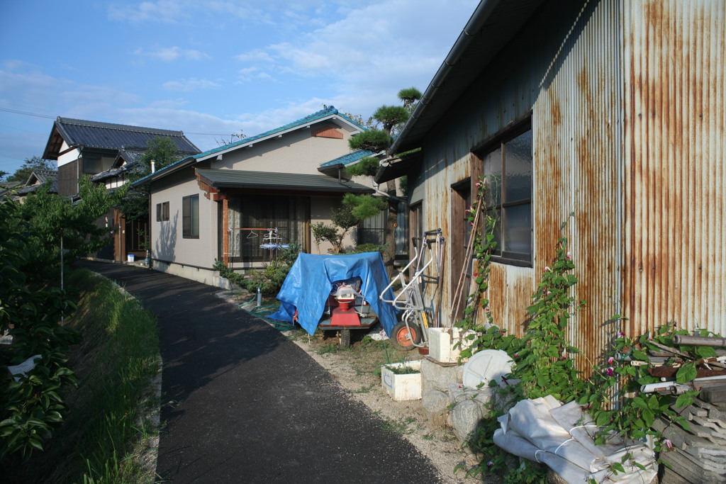 農家の普段の光景