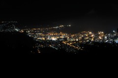 天狗山の夜景