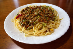 納豆ペペロンチーノ