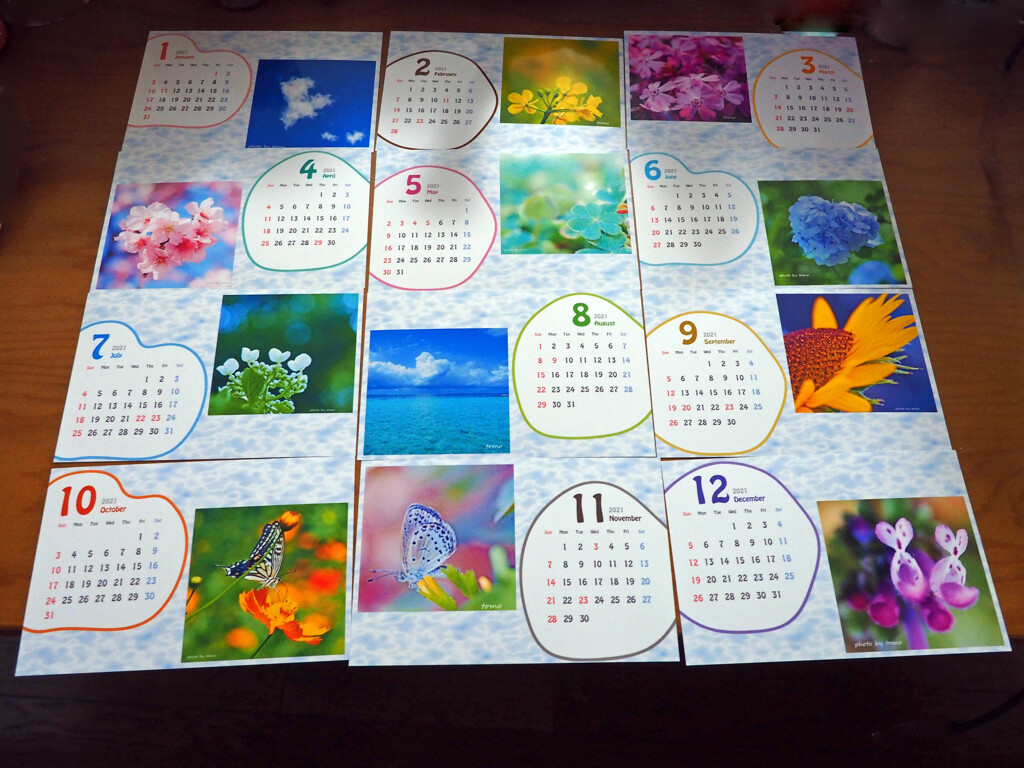 ハートカレンダー