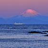 南房総からの富士朝景