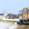 春先の津軽鉄道