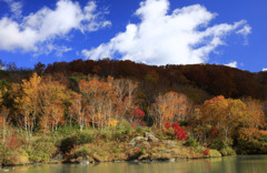 地獄沼の紅葉２