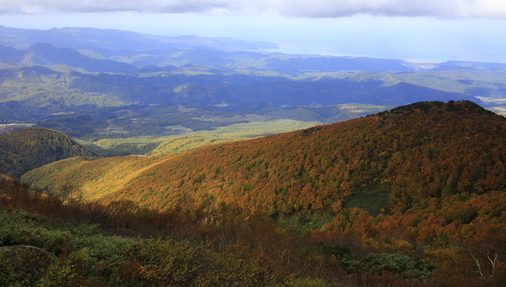 岩木山８合目からの眺め