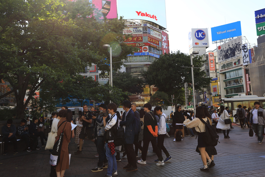 去年の渋谷