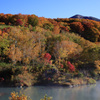 地獄沼の紅葉