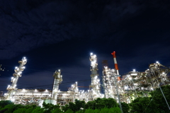 四日市コンビナート夜景