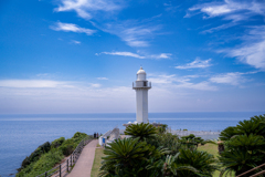 灯台と海