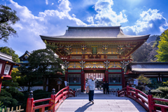 祐徳稲荷神社楼門で