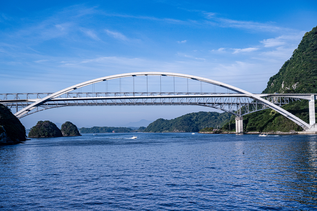 天草の海と天城橋