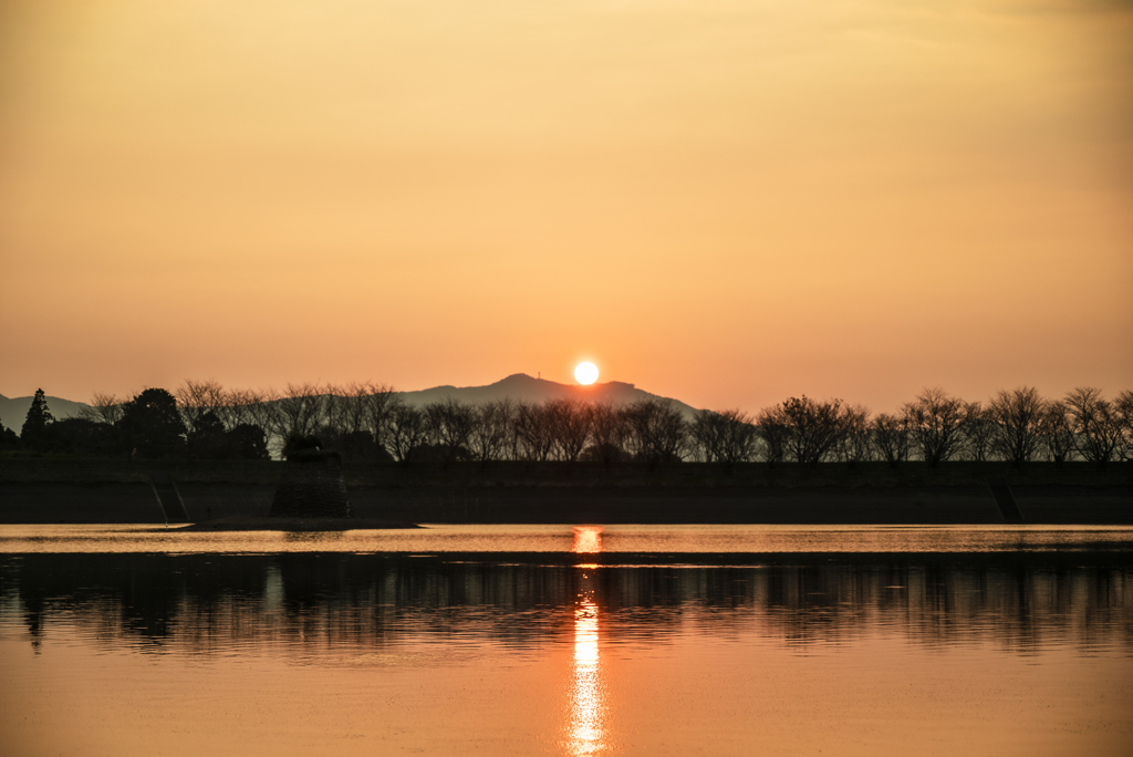 秋の夕暮れ