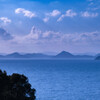 島並に浮かぶ雲