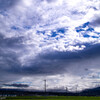 通勤途上の朝景