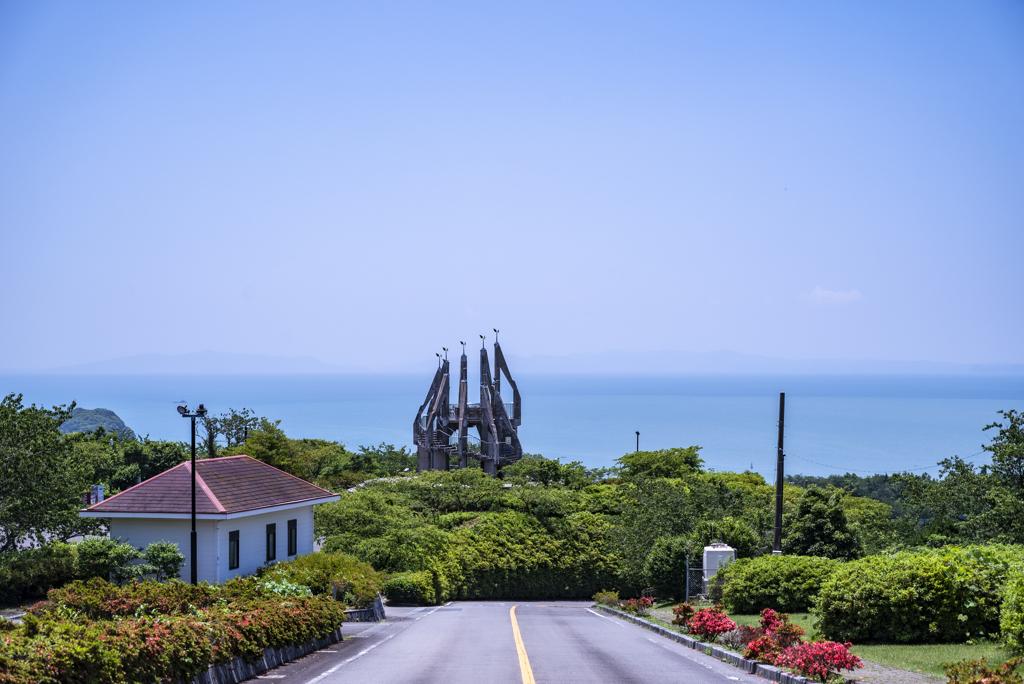 御立岬へ
