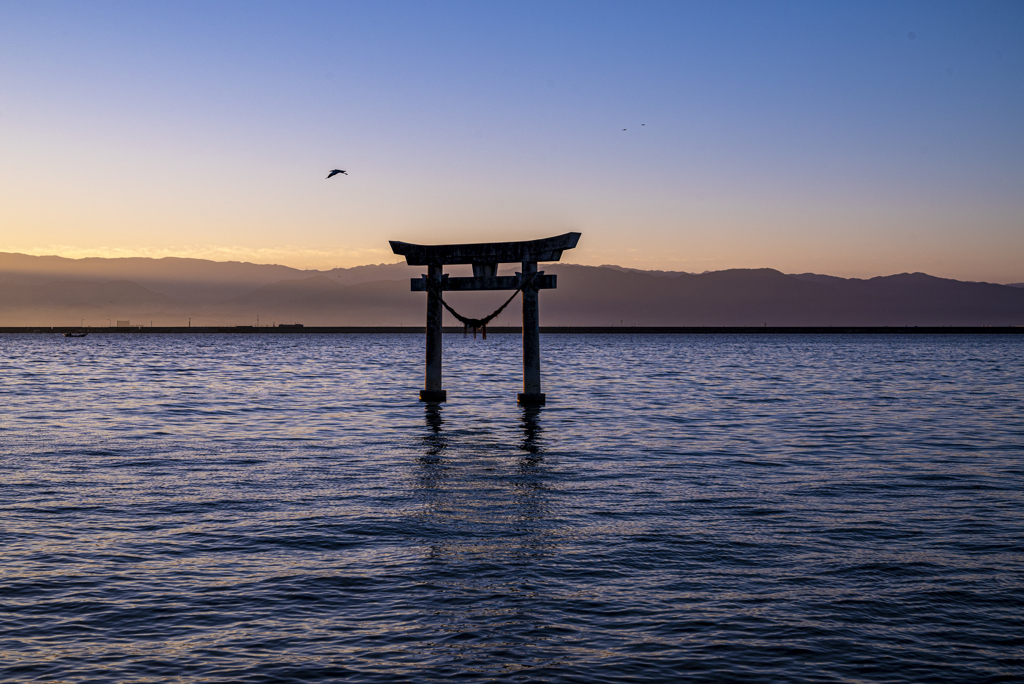 夜明けの空