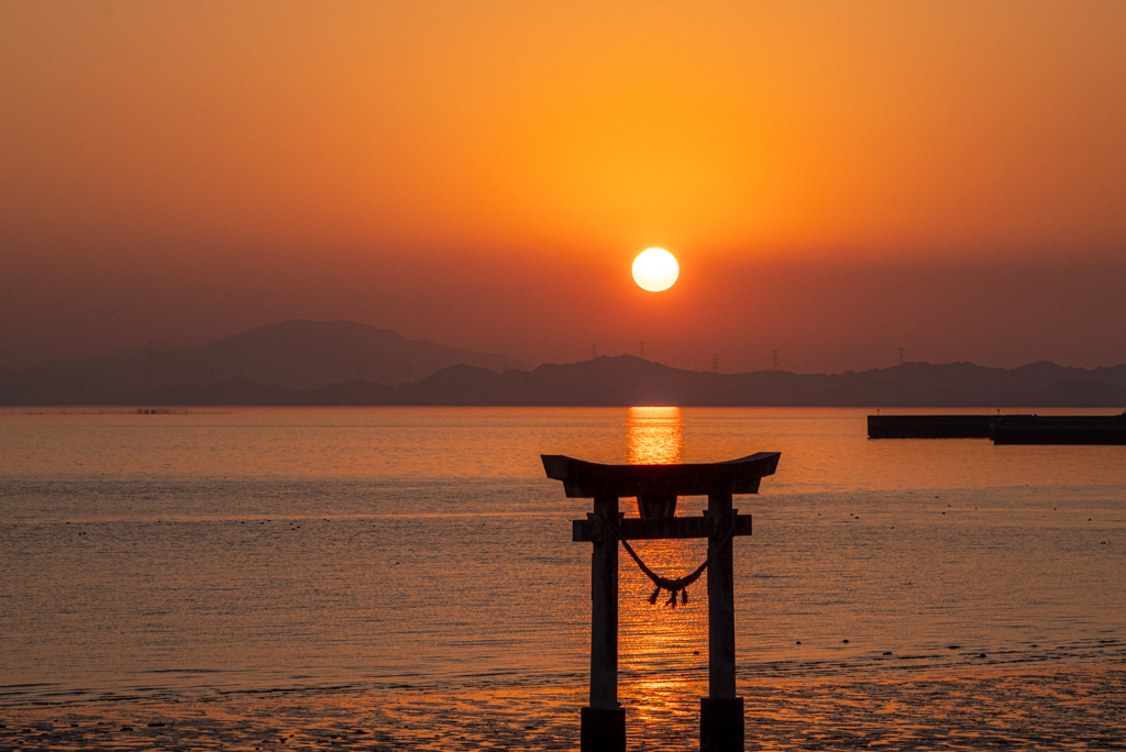 2023年最後の最高な夕日