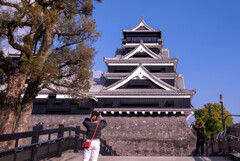 圧巻、復興熊本城