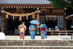 浴衣3人娘のお願いごと
