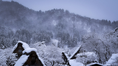 雪の集落