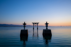 永尾剱神社海鳥居
