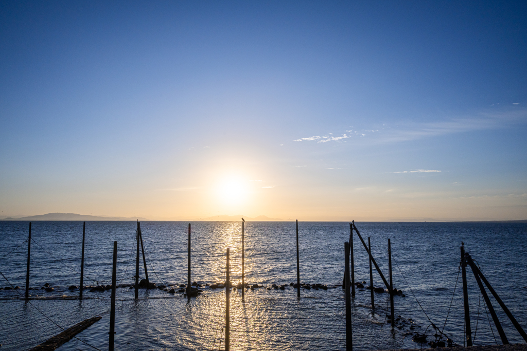 旅先の朝〜今日も良い天気になりそうだ(^｡^)