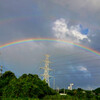 幸運のダブルレインボー