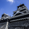 青空と熊本城