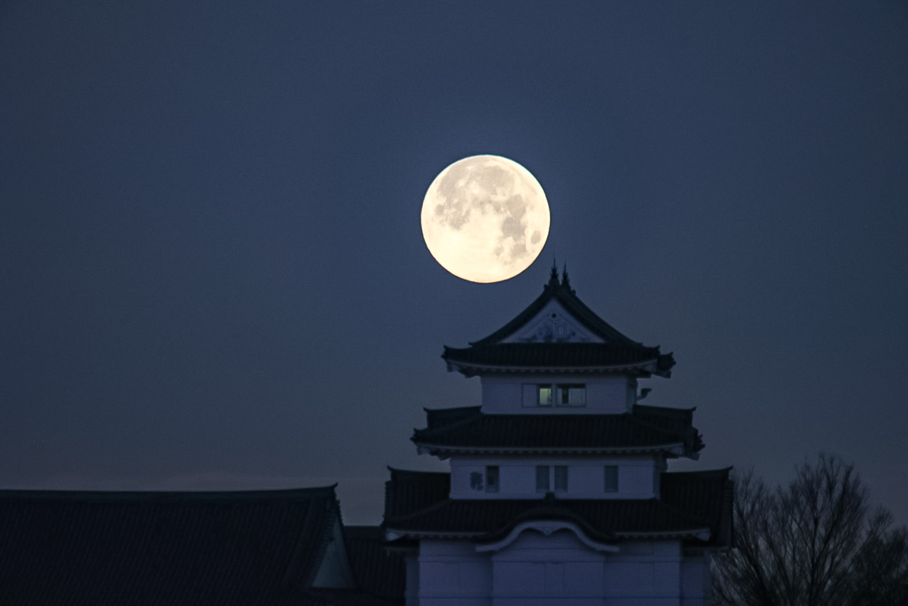 スノームーンの夜明け