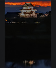 黄昏時リフレクション