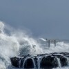 荒れる海