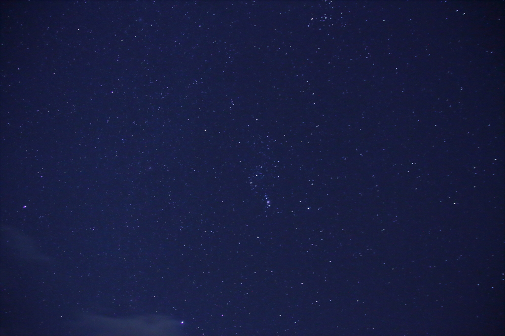 城ヶ島公園からの星空